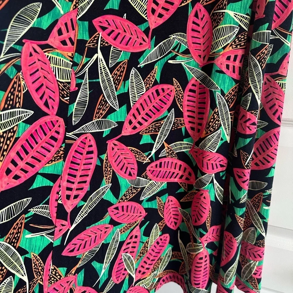 NIC+ZOE Colorful Canopy Sleeveless Dress